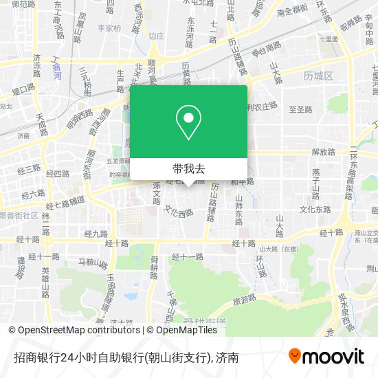 招商银行24小时自助银行(朝山街支行)地图
