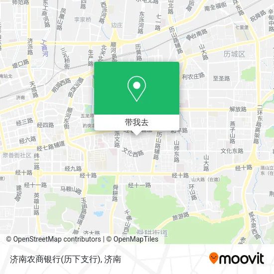 济南农商银行(历下支行)地图