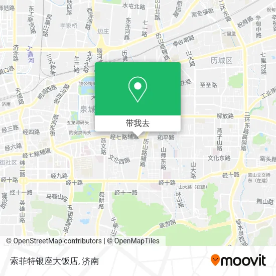 索菲特银座大饭店地图