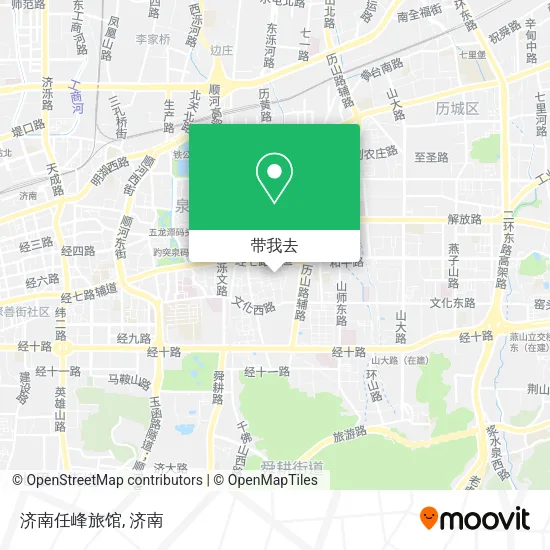 济南任峰旅馆地图