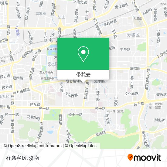 祥鑫客房地图