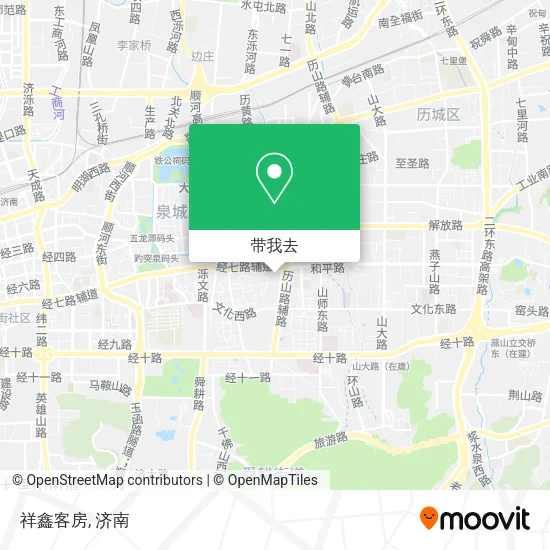 祥鑫客房地图