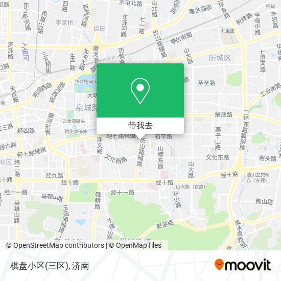 棋盘小区(三区)地图