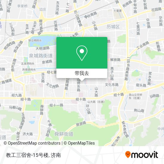 教工三宿舍-15号楼地图