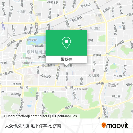 大众传媒大厦-地下停车场地图