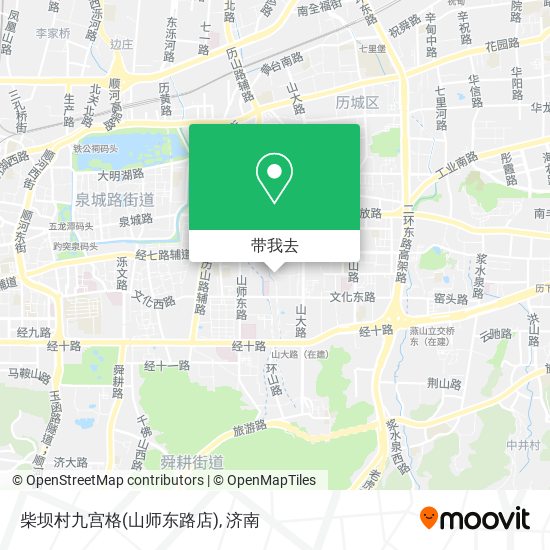 柴坝村九宫格(山师东路店)地图