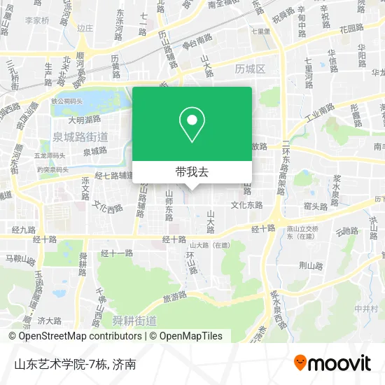 山东艺术学院-7栋地图