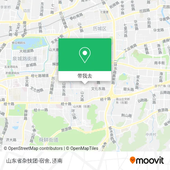 山东省杂技团-宿舍地图