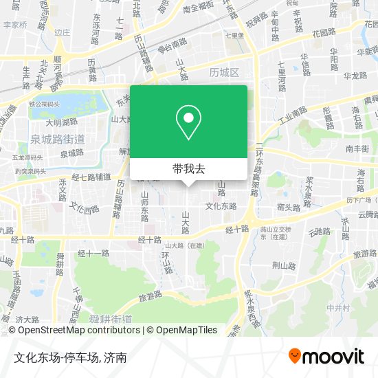 文化东场-停车场地图