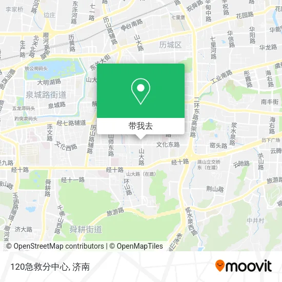 120急救分中心地图