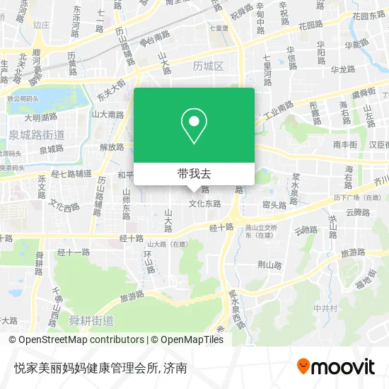 悦家美丽妈妈健康管理会所地图