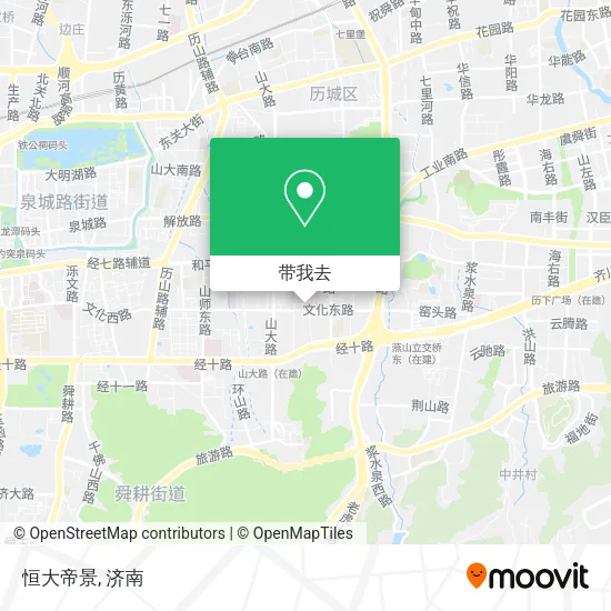 恒大帝景地图