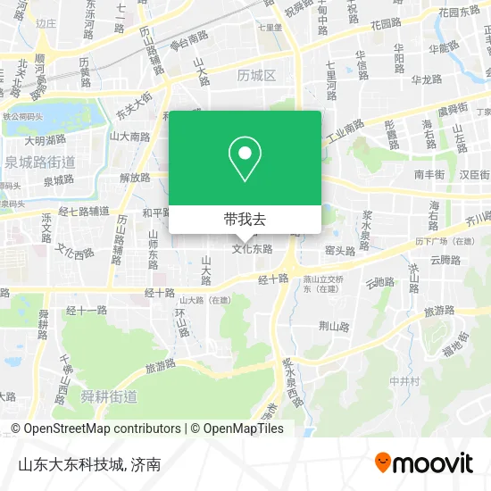 山东大东科技城地图