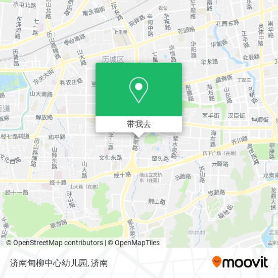 济南甸柳中心幼儿园地图