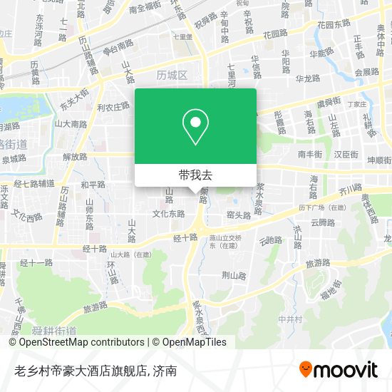 老乡村帝豪大酒店旗舰店地图