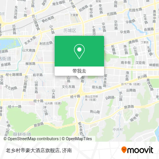 老乡村帝豪大酒店旗舰店地图