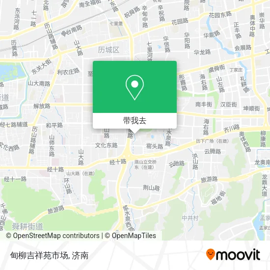 甸柳吉祥苑市场地图
