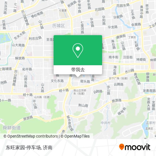 东旺家园-停车场地图