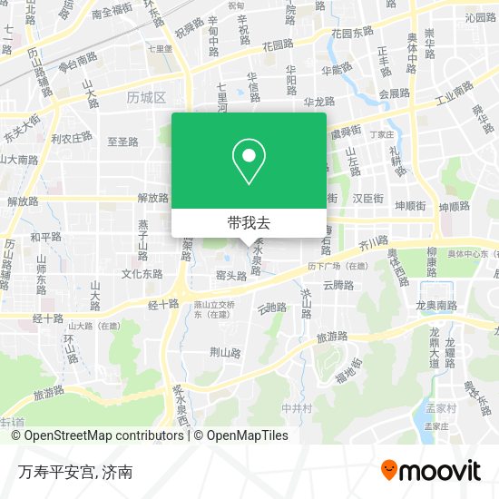 万寿平安宫地图
