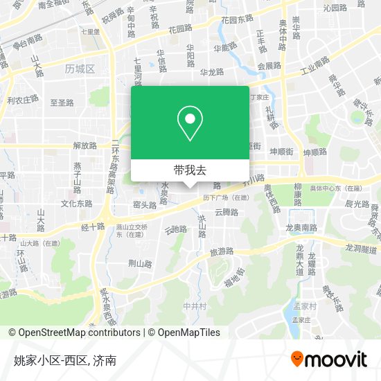 姚家小区-西区地图