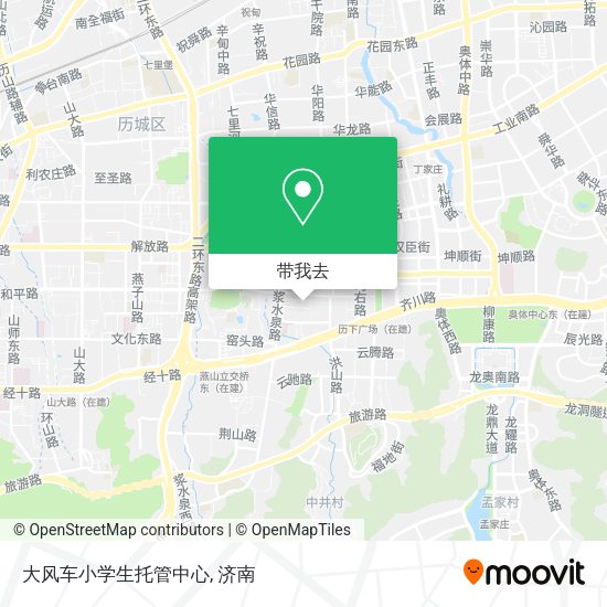 大风车小学生托管中心地图