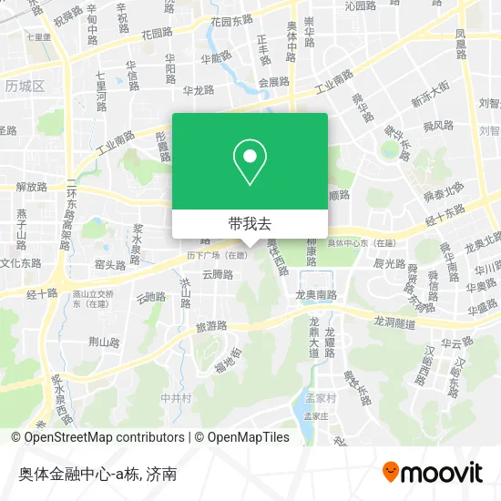 奥体金融中心-a栋地图