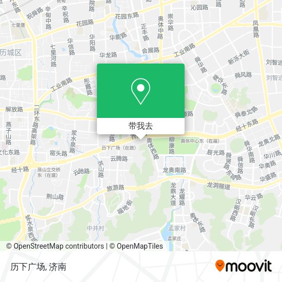 历下广场地图