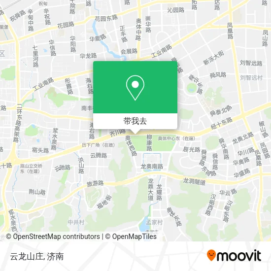 云龙山庄地图