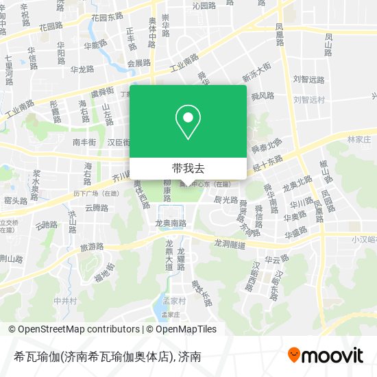 希瓦瑜伽(济南希瓦瑜伽奥体店)地图