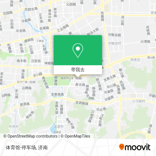 体育馆-停车场地图