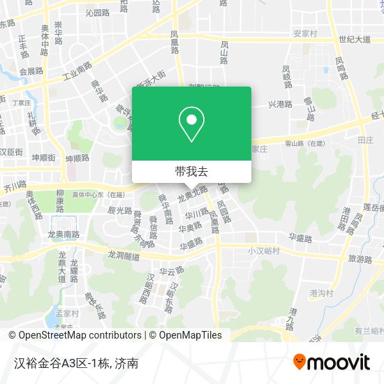 汉裕金谷A3区-1栋地图