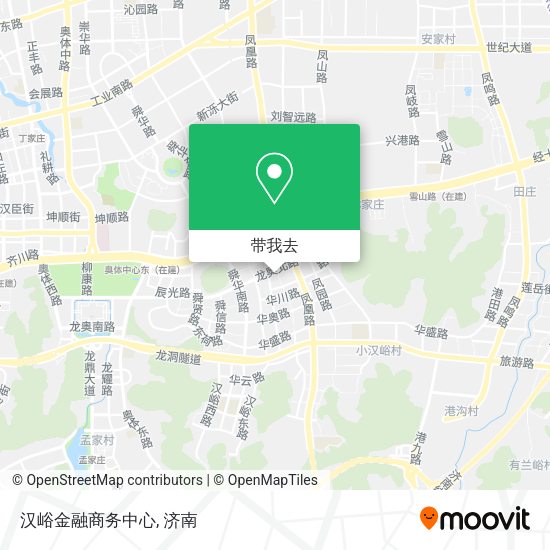 汉峪金融商务中心地图