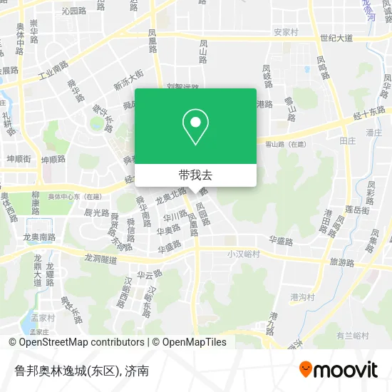 鲁邦奥林逸城(东区)地图