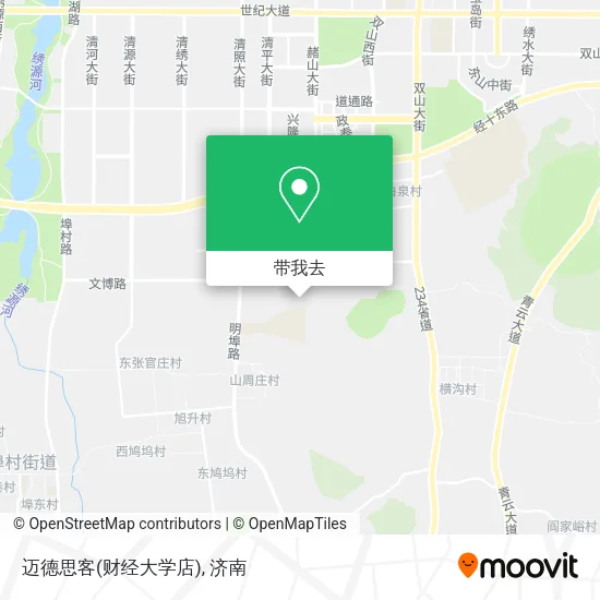 迈德思客(财经大学店)地图