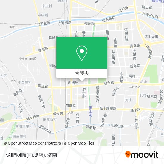 炫吧网咖(西城店)地图