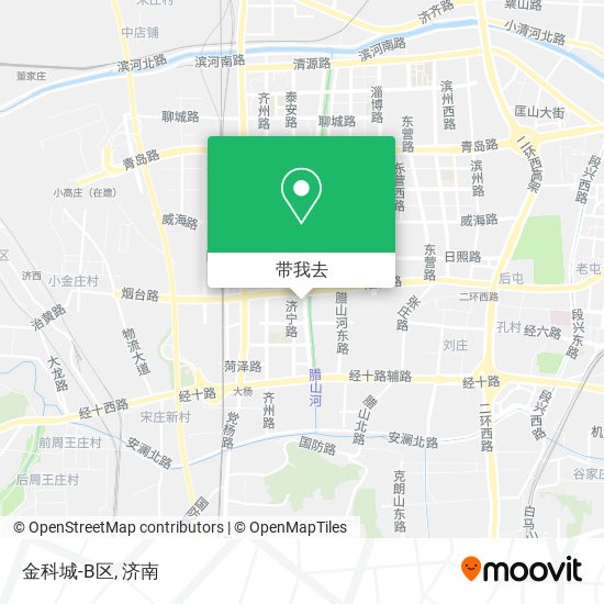 金科城-B区地图