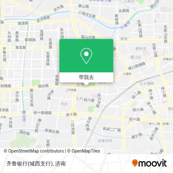 齐鲁银行(城西支行)地图