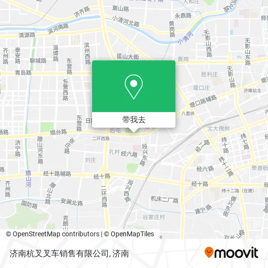 济南杭叉叉车销售有限公司地图