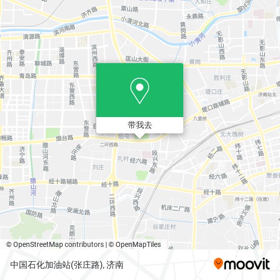 中国石化加油站(张庄路)地图