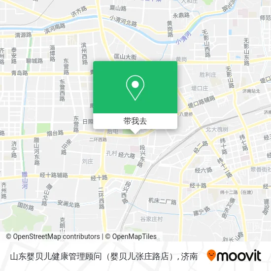 山东婴贝儿健康管理顾问（婴贝儿张庄路店）地图