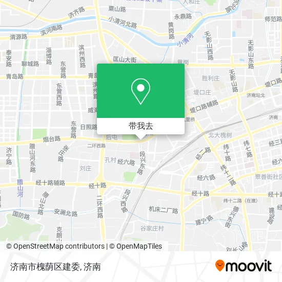 济南市槐荫区建委地图