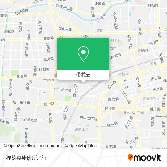 槐荫嘉康诊所地图