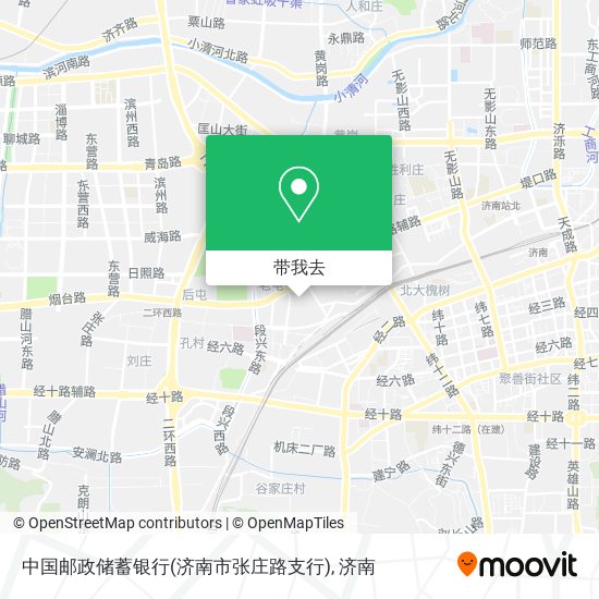 中国邮政储蓄银行(济南市张庄路支行)地图