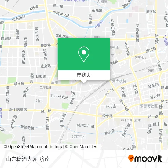 山东糖酒大厦地图