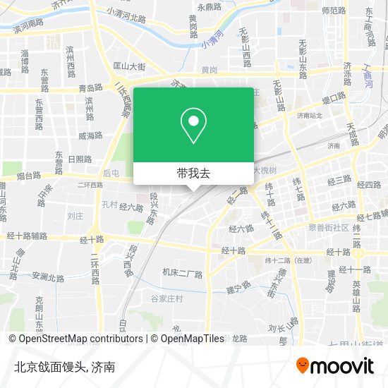 北京戗面馒头地图