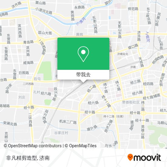 非凡精剪造型地图