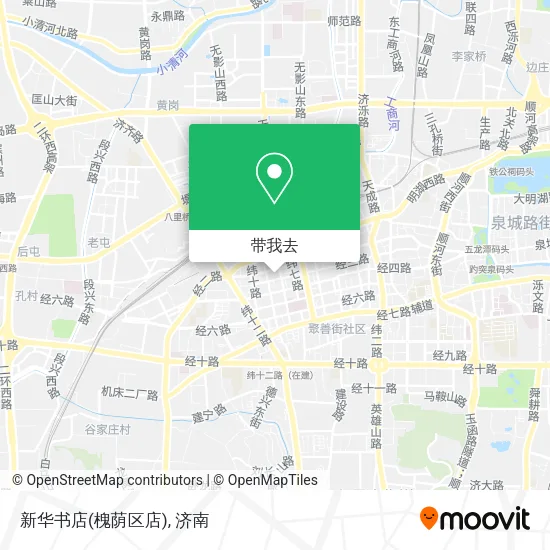 新华书店(槐荫区店)地图