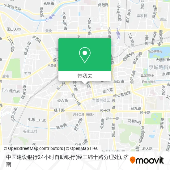 中国建设银行24小时自助银行(经三纬十路分理处)地图