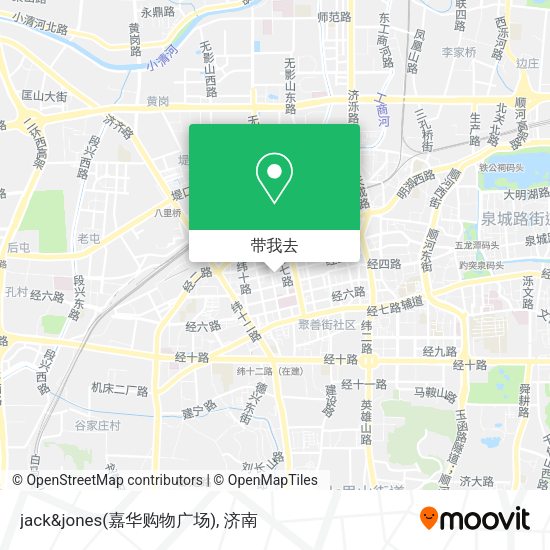 jack&jones(嘉华购物广场)地图