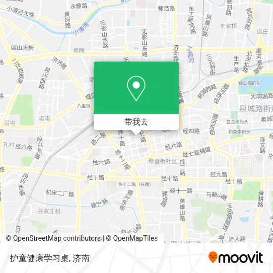 护童健康学习桌地图